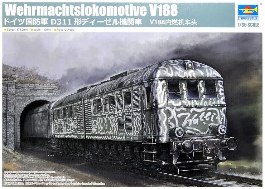 Trumpeter 1/35 V188 Wermacht Locomotive 225